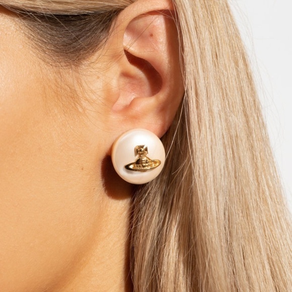 Jewelry - Vivienne Westwood Women's White Emmylou Earrings